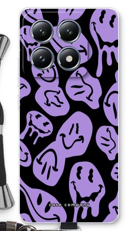 Melting Smiley - Purple