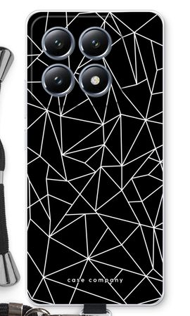 Geometric lines white