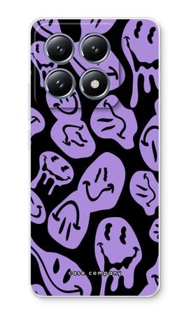 Melting Smiley - Purple