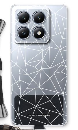 Geometric lines white