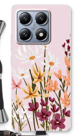Painted wildflowers
