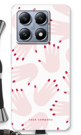 Hands pink