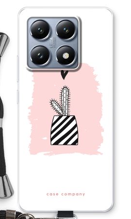 Black and white cactus