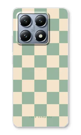 Checkered Mint, Xiaomi 14T soft case