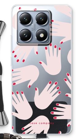 Hands pink