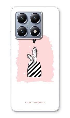 Black and white cactus