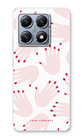 Hands pink