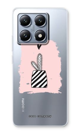 Black and white cactus