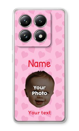 Personalized Face - Hearts N°2