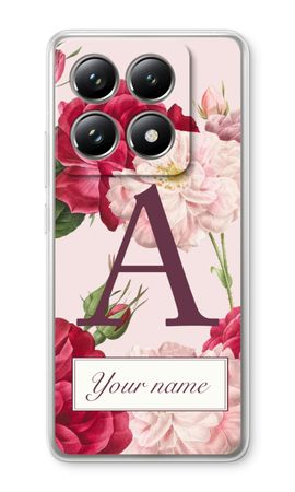 Spring florals pink roses