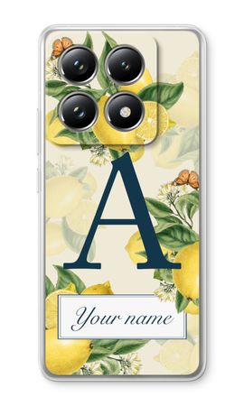 Monogram Lemons, Oranges of Peaches