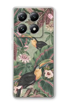 Tropical jungle toucan