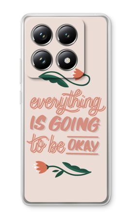 Optimistic flower girl