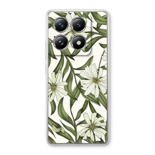 White flower pattern