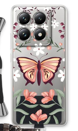 Butterfly in a floral world