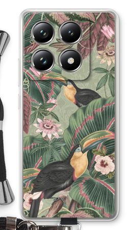 Tropical jungle toucan