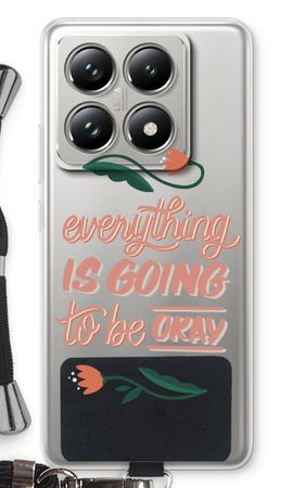 Optimistic flower girl