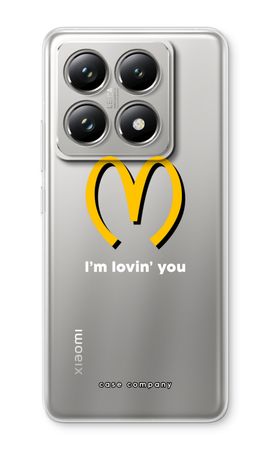 I'm lovin' you