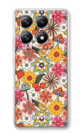 Retro Flowers N°2 - Yellow