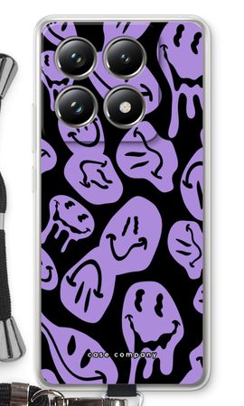 Melting Smiley - Purple