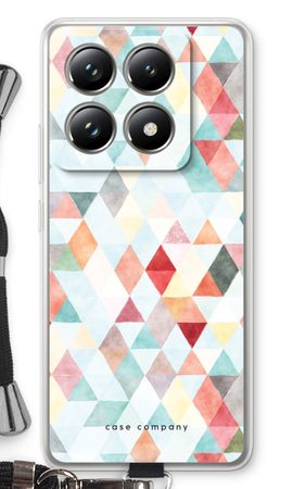 Coloured triangles pastel