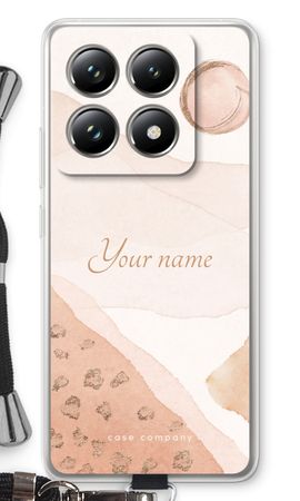 Gold Spots Namecase - Blush