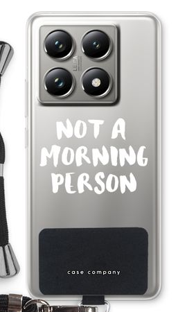 Morning person