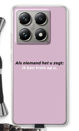 Ik ben trots op u