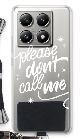 Don't call