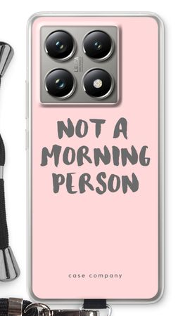 Morning person