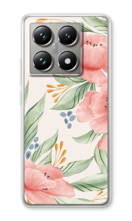 Soft pink flowers