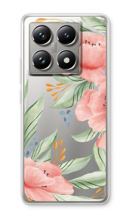 Soft pink flowers
