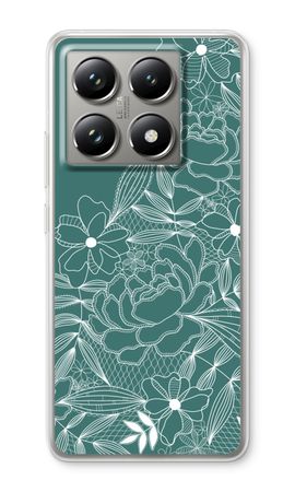 Flowers in lace