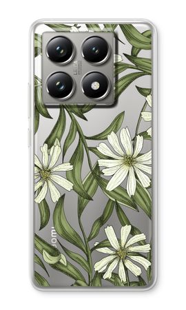 White flower pattern