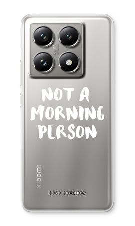 Morning person