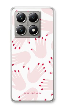 Hands pink