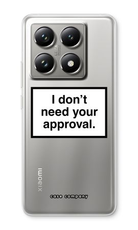 Don't need approval