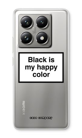 Black is my happy color