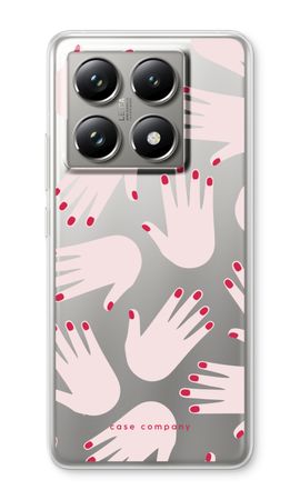 Hands pink