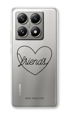 Friends heart black