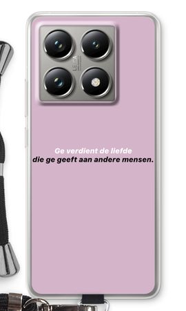 Ge verdient de liefde