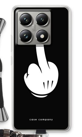 Middle finger black