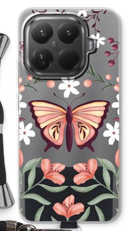 Butterfly in a floral world