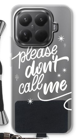 Don't call