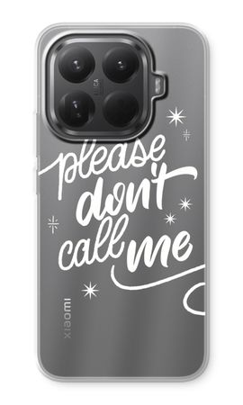 Don't call