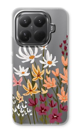 Painted wildflowers