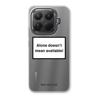 Alone