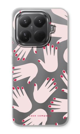 Hands pink