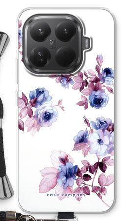 Water paint flowers