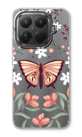 Butterfly in a floral world